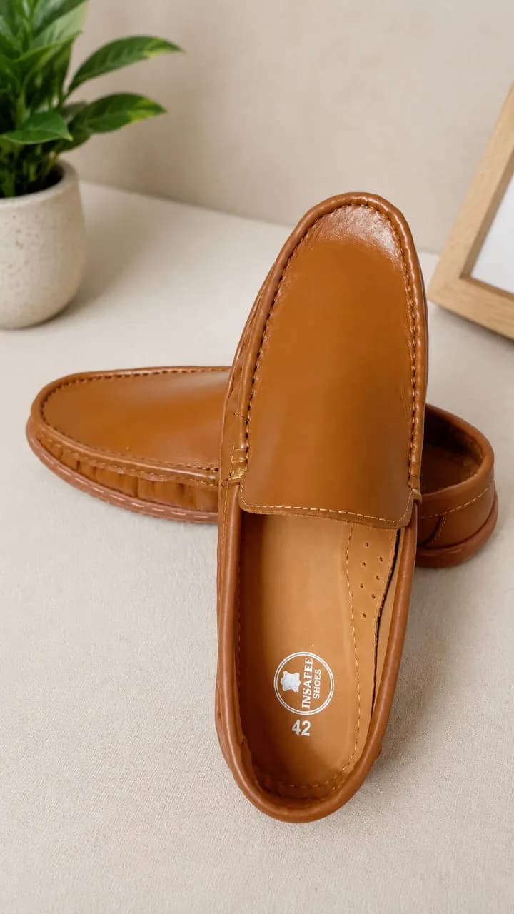 Tan Moccasin Loafer