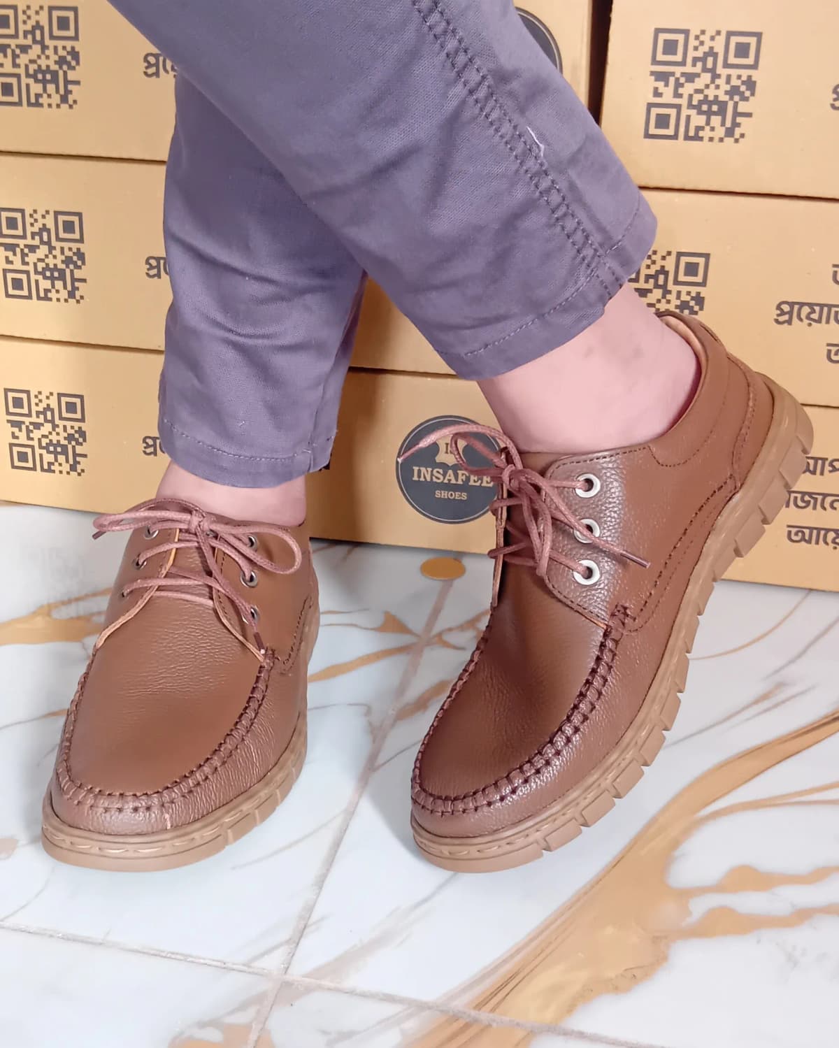 Premium Tan Lace Casual