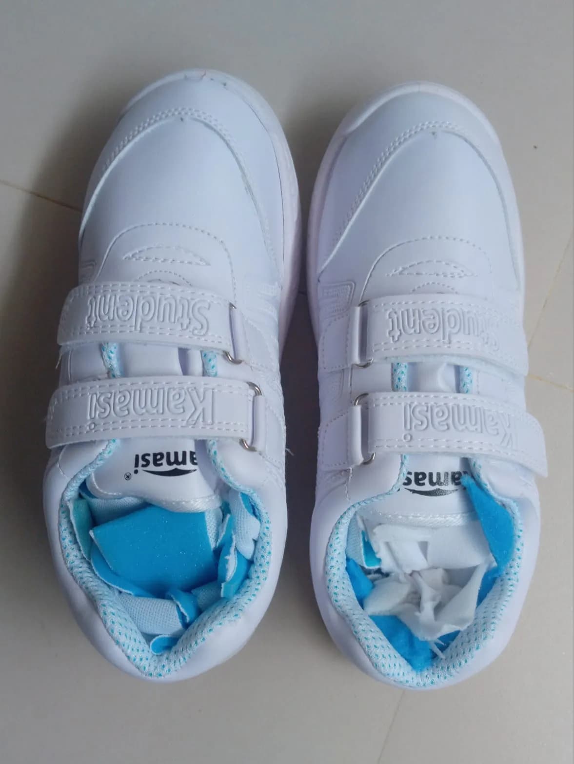 School Shoes White